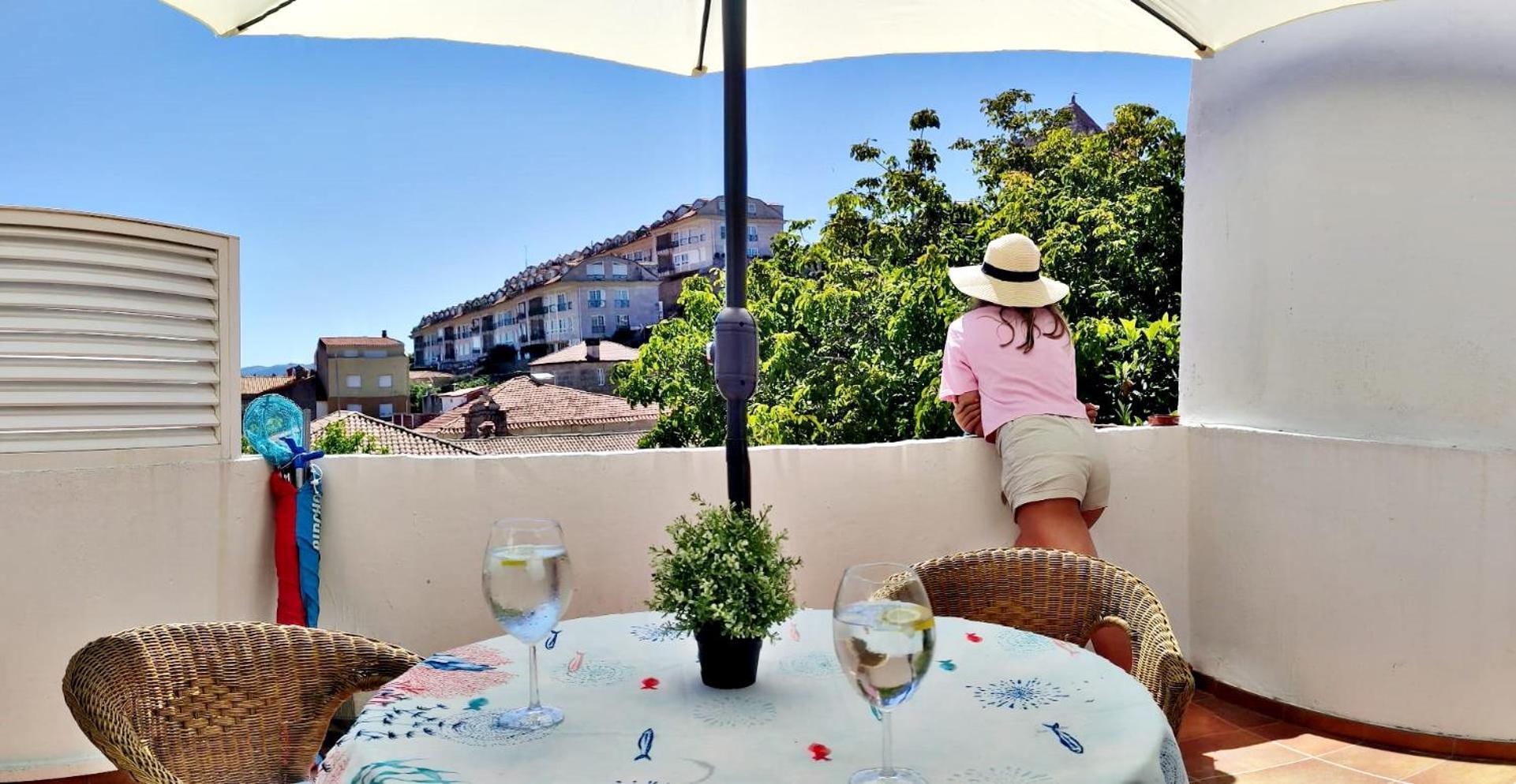 Holibai, Curuxa, Tranquilidad En El Casco Historico De Baiona Lejlighed Eksteriør billede